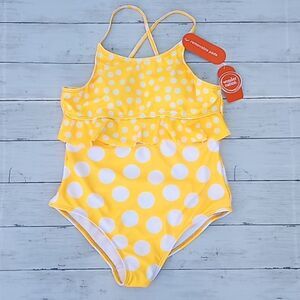 GIRLS ONE-PIECE BATHING Suit Swimsuit XL 14-16